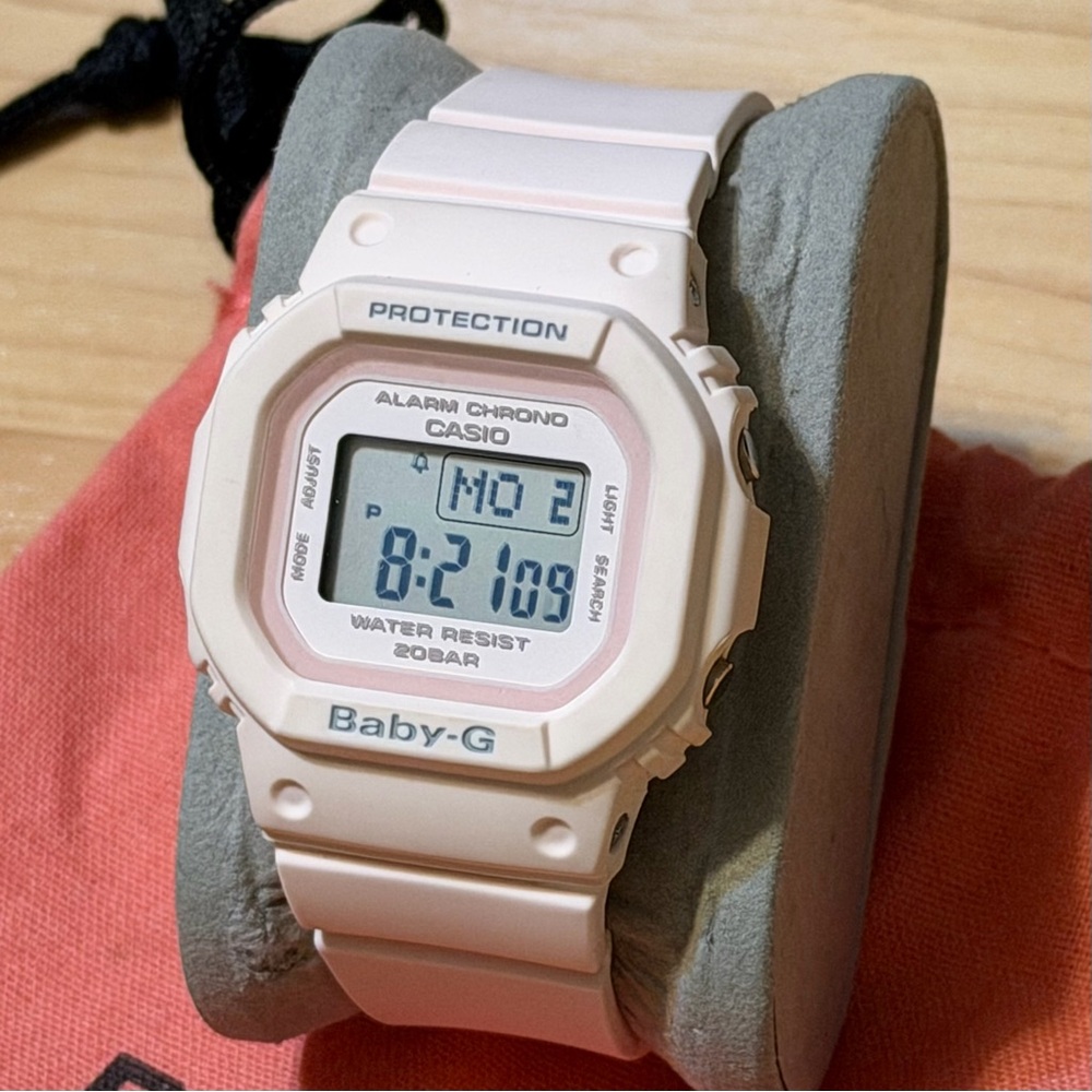Casio G-Shock Baby-G BGD-560-4 Pink Cloud Square Women's Digital Watch BGD 560 - Picture 4 of 13